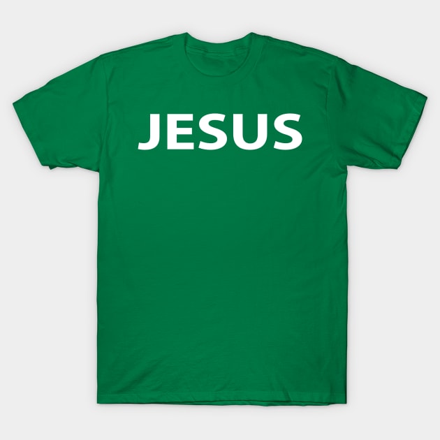 Jesus Name Religious Funny Christians T-Shirt T-Shirt by Happy - Design